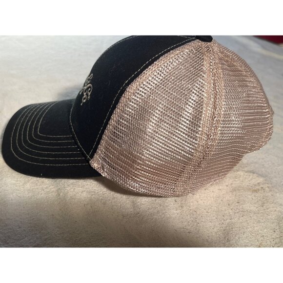 Martin & Co. Est. 1833 Black & Tan Mesh Trucker Hat Adj City Music - Picture 3 of 8